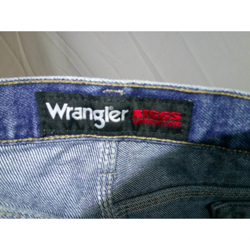 Wrangler‎ Riggs Workwear Men's Carpenter Jeans, Utility Pockets, Blue 44x34